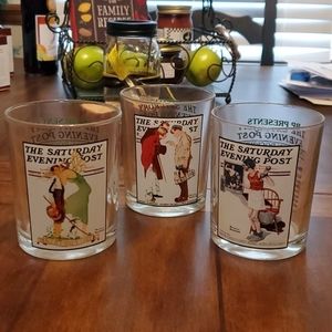 Saturday Evening Post Norman Rockwell Glasses 📚